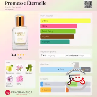 Promesse Éternelle Jardin Bohème